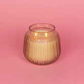 Sweet Grace Textured Glass Candle